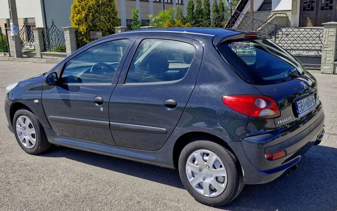 Peugeot 206 plus cena 7200 przebieg: 199000, rok produkcji 2010 z Wodzisław Śląski małe 106